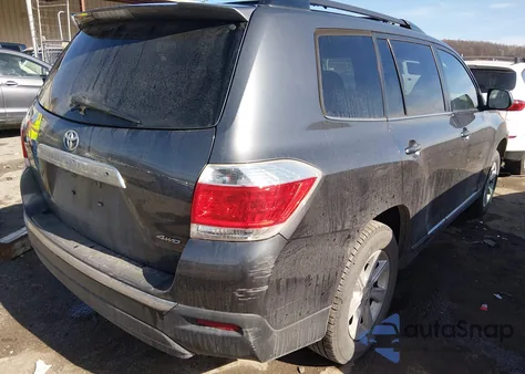 2011 Toyota Highlander Se V6 из США, поврежденный, VIN 5TDBK3EH3BS069929